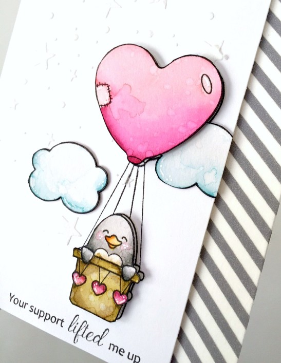 your support lifted me up card - cu
